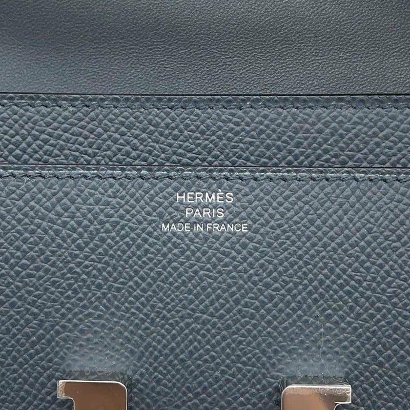 エルメス 長財布 コンスタンス トゥーゴー ロング カヴァル グリミスティ/シルバー金具 エプソン W刻印