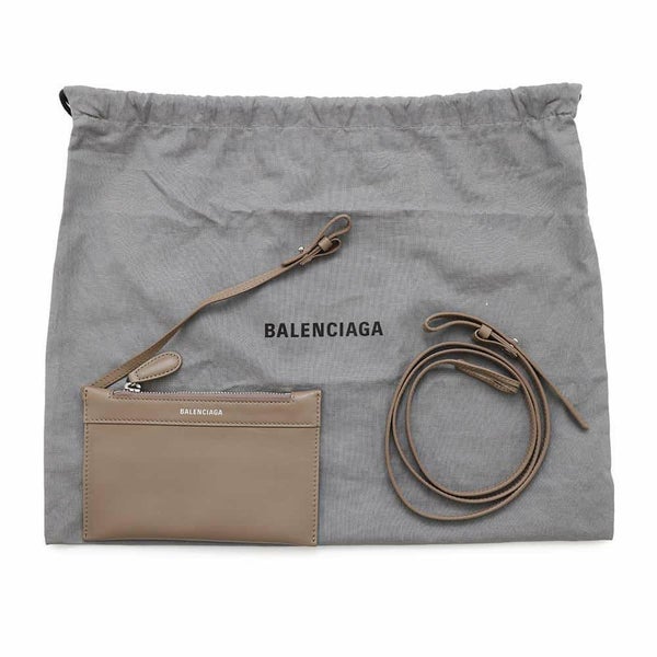 バレンシアガ ハンドバッグ ネイビーカバ XS オールレザー 390346 ポーチ付 BALENCIAGA 2way