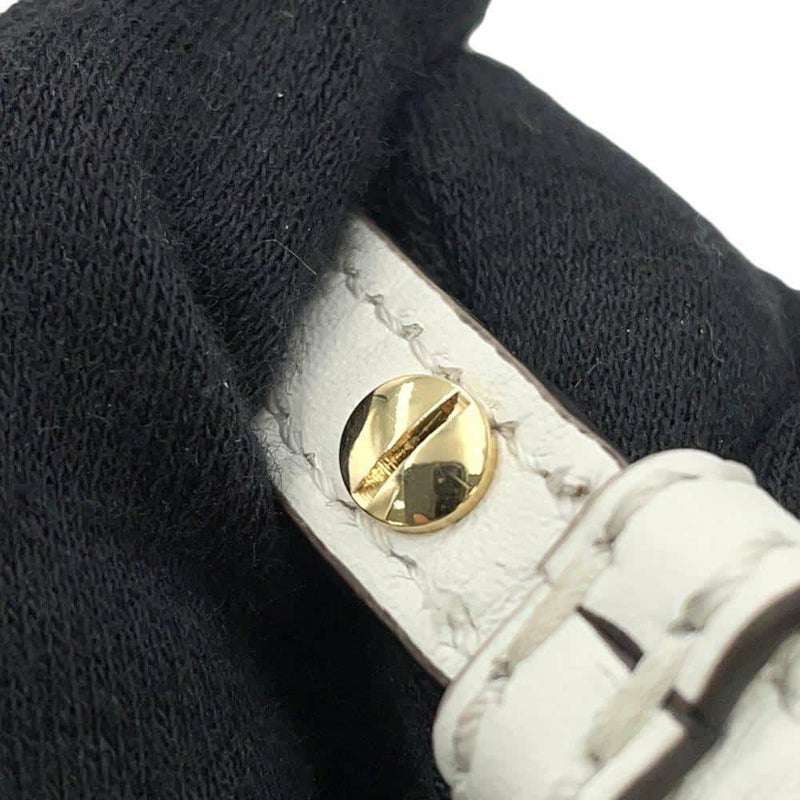 フェンディ ハンドバッグ サンシャイン ショッパー スモール レザー 8BS051 FENDI 2way 白