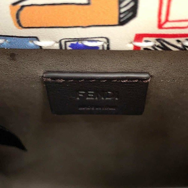 フェンディ ハンドバッグ サンシャイン ショッパー スモール レザー 8BS051 FENDI 2way 白