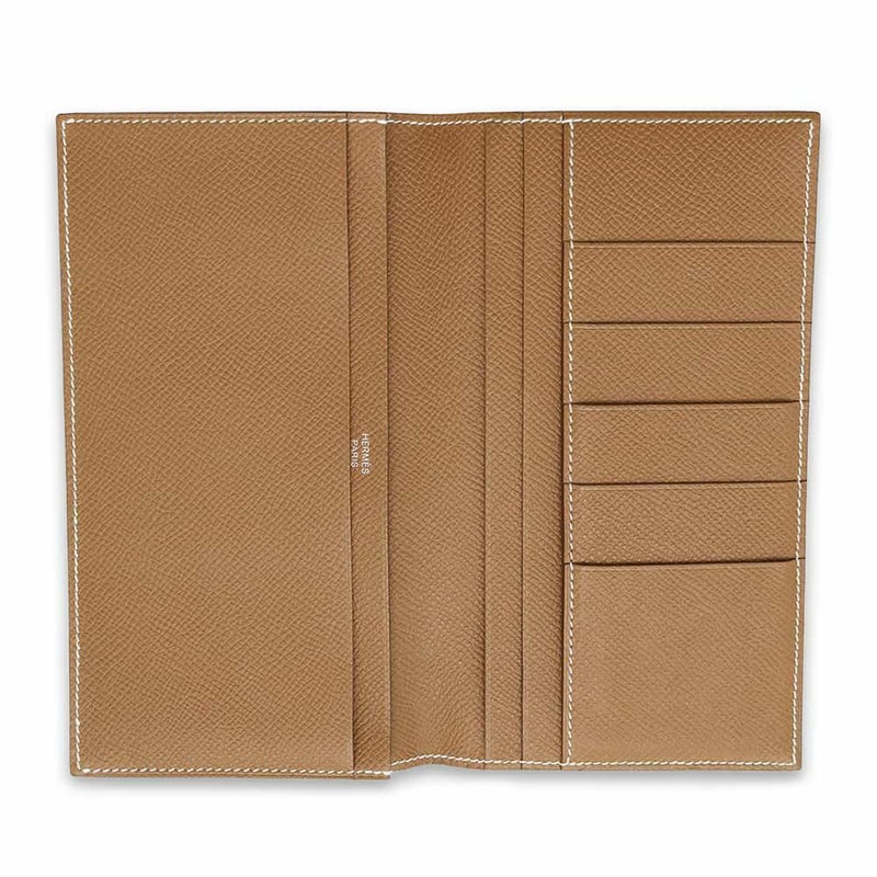 エルメス 長財布 MC2 フレミング ゴールド エプソン U刻印 HERMES 財布 メンズ