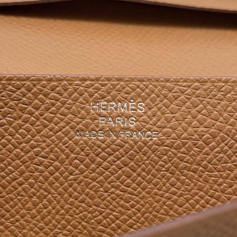 エルメス 長財布 MC2 フレミング ゴールド エプソン U刻印 HERMES 財布 メンズ