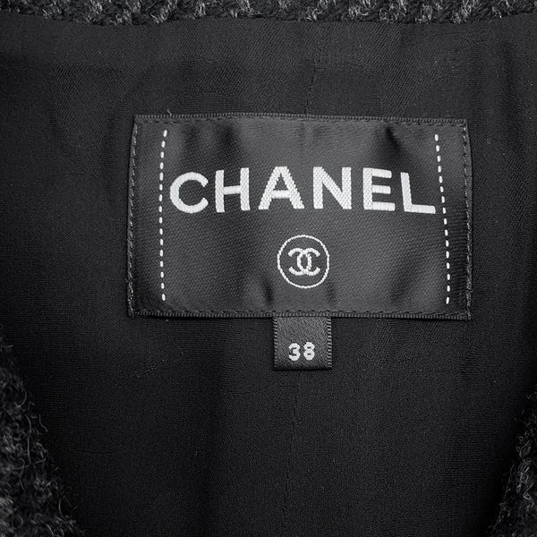 シャネル ベスト ツイード ココマーク レディースサイズ38 P78192 CHANEL アウター 黒