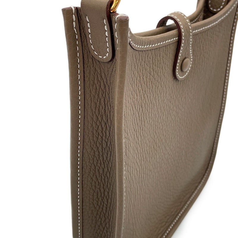 エルメス エブリンTPM 111cm アマゾン エトゥープ/ゴールド金具 トリヨンクレマンス K刻印 HERMES Evelyne