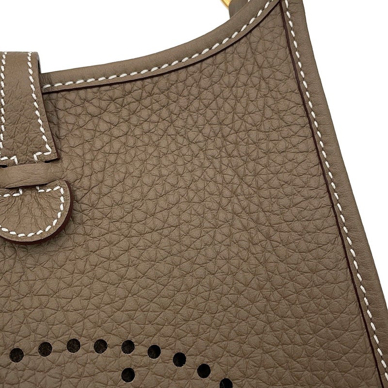 エルメス エブリンTPM 111cm アマゾン エトゥープ/ゴールド金具 トリヨンクレマンス K刻印 HERMES Evelyne
