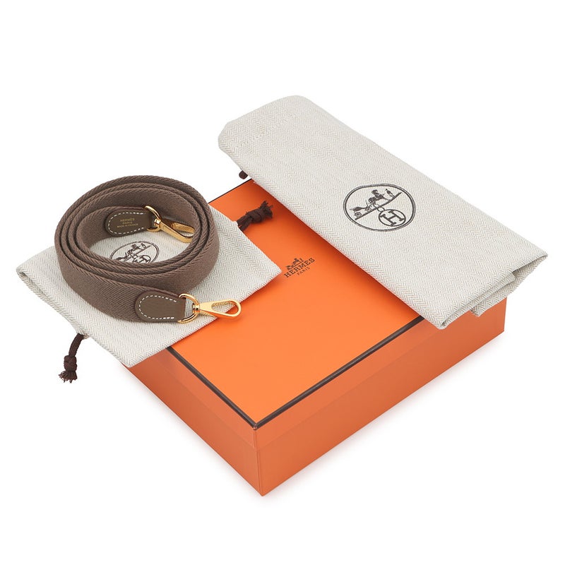 エルメス エブリンTPM 111cm アマゾン エトゥープ/ゴールド金具 トリヨンクレマンス K刻印 HERMES Evelyne