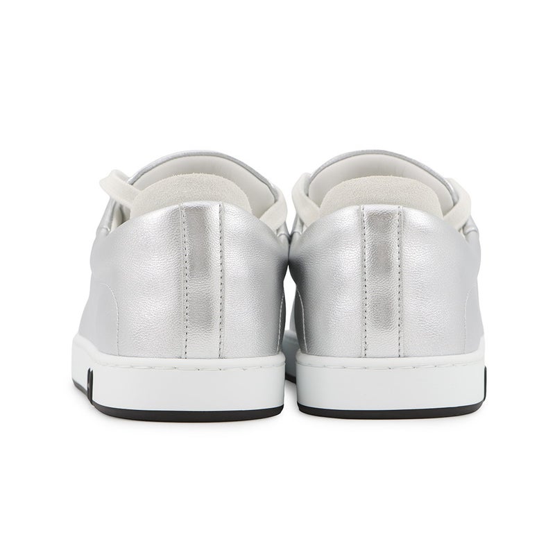 エルメス スニーカー キッド シェーヴル・メタリゼ レディースサイズ37.5 HERMES 靴
