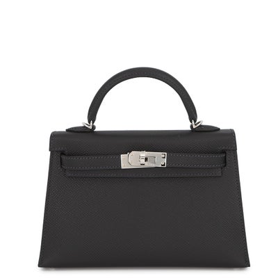 Hermès Mini Kelly Epsom Palladium