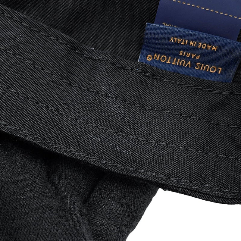 ルイヴィトン キャップ キャップ・LV リーグ コットン サイズL M5619L LOUIS VUITTON 帽子 ブラック 黒