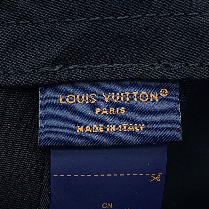 ルイヴィトン キャップ キャップ・LV リーグ コットン サイズL M5619L LOUIS VUITTON 帽子 ブラック 黒