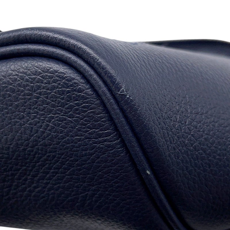 エルメス ボディバッグ シティスライドクロスPM ブルーインディゴ/シルバー金具 エバーカラー B刻印 メンズ