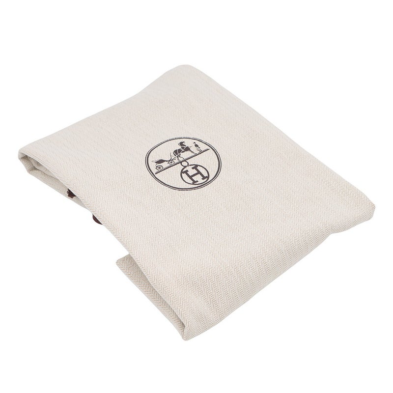 エルメス トートバッグ ガーデンパーティPM ターコイズ/シルバー金具 カントリー D刻印