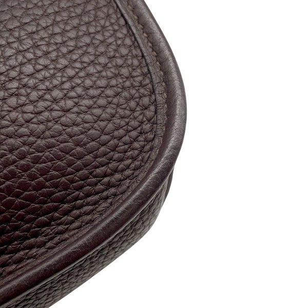 エルメス エブリンTPM アマゾン フリッパーボール バンドリエール サングル エベンヌ/シルバー金具 トリヨンクレマンス Z刻印