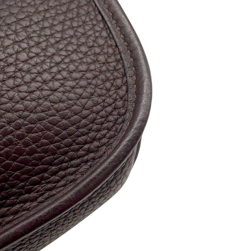 エルメス エブリンTPM アマゾン フリッパーボール バンドリエール サングル エベンヌ/シルバー金具 トリヨンクレマンス Z刻印