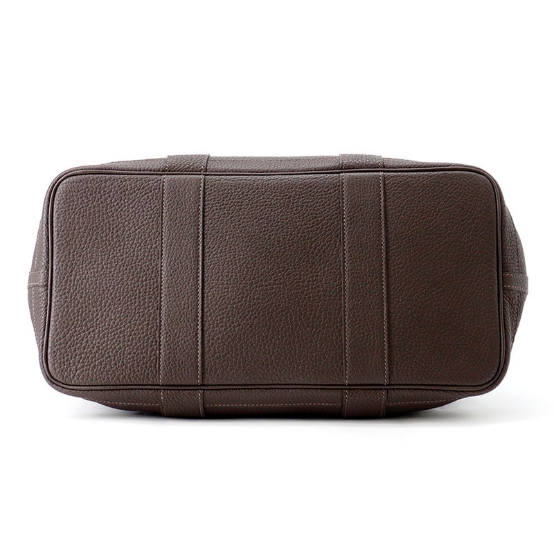エルメス トートバッグ ガーデンパーティPM エベンヌ/シルバー金具 ネゴンダ Y刻印