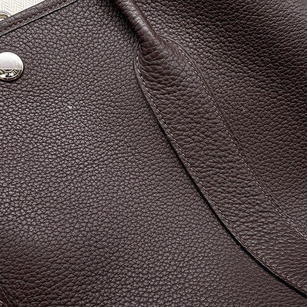 エルメス トートバッグ ガーデンパーティPM エベンヌ/シルバー金具 ネゴンダ Y刻印