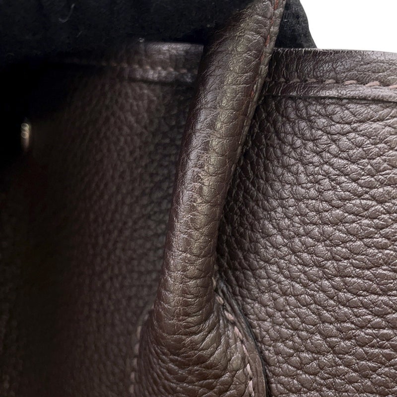 エルメス トートバッグ ガーデンパーティPM エベンヌ/シルバー金具 ネゴンダ Y刻印