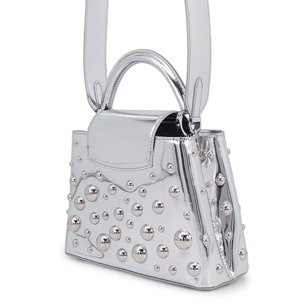 ルイヴィトン ハンドバッグ レザー LV×YK カプシーヌBB メタルドット M21634 2wayショルダーバッグ 草間彌生
