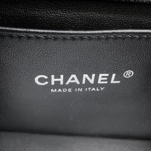 シャネル チェーンショルダーバッグ ボーイシャネル スモール マトラッセ ココマーク キャビアスキン A67085 CHANEL 黒