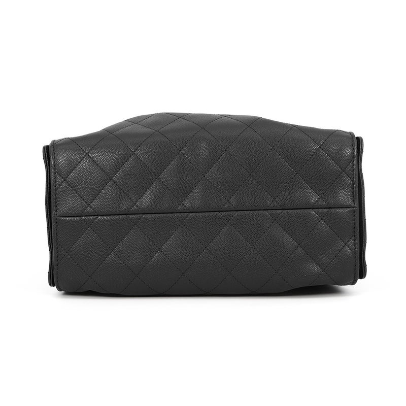シャネル チェーンショルダーバッグ ココマーク CHANEL25 スモール キャビアスキン AS5293 CHANEL バッグ 黒