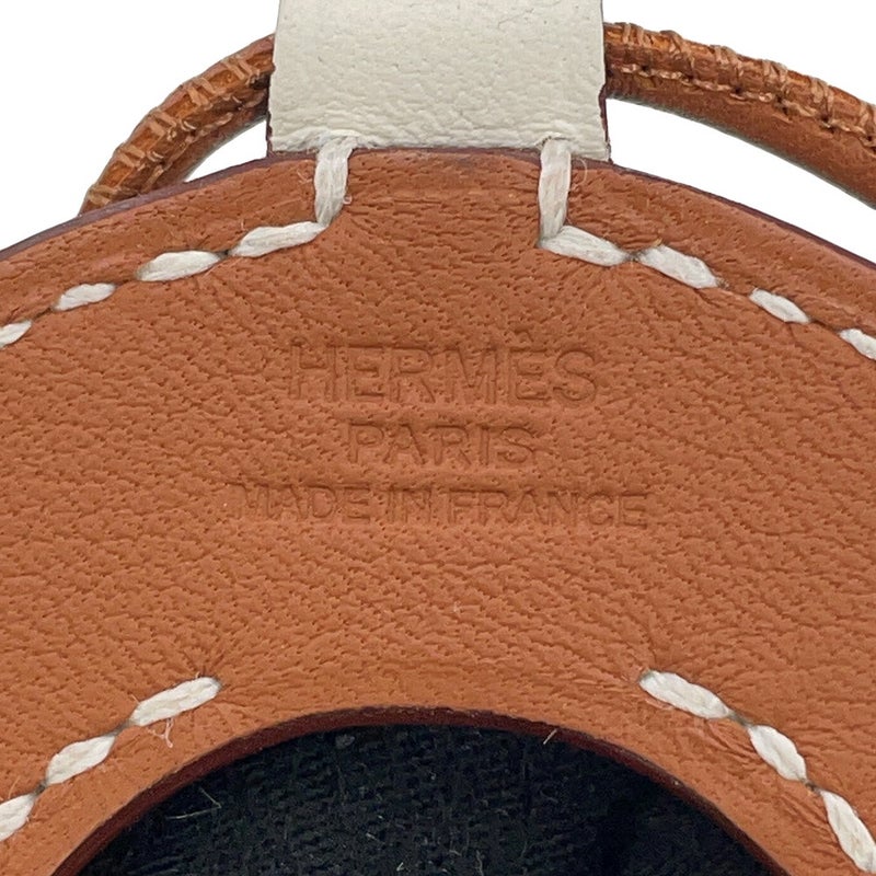 エルメス ネックレス ジョケット ラージモデル ゴールド/ナタ/ゴールド金具 スイフト K刻印 HERMES アクセサリー