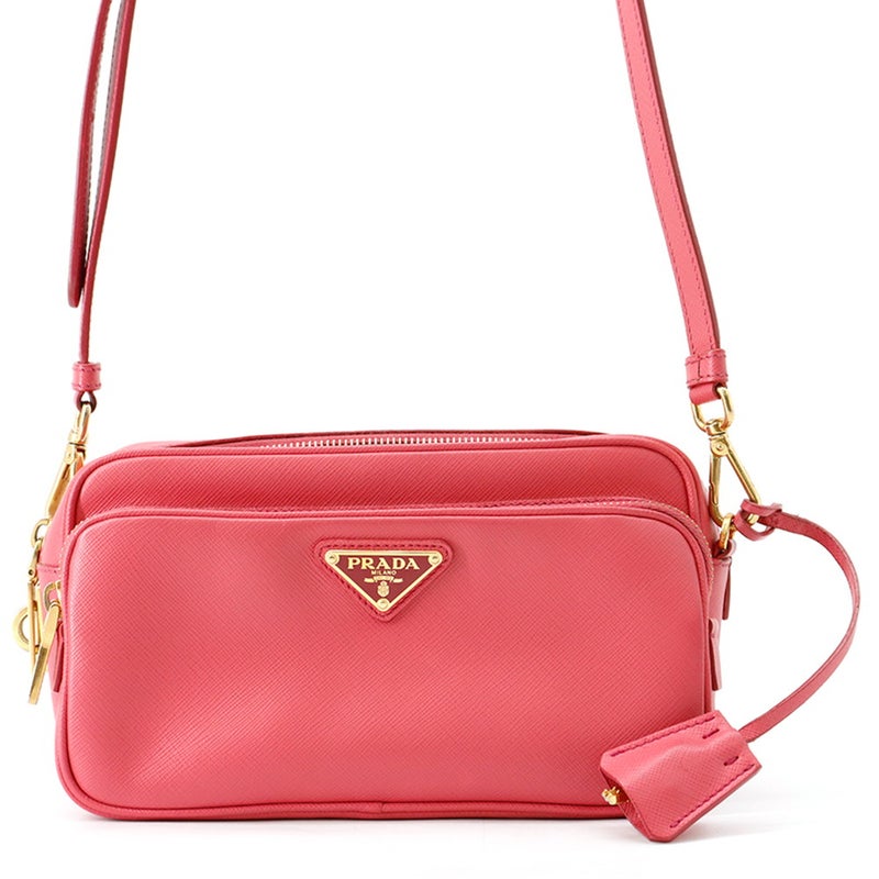 プラダ ショルダーバッグ トライアングルロゴ カメラバッグ レザー BT1010 PRADA
