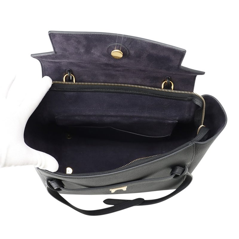 セリーヌ ハンドバッグ ベルトバッグ ミニ 176103 CELINE 2way 黒