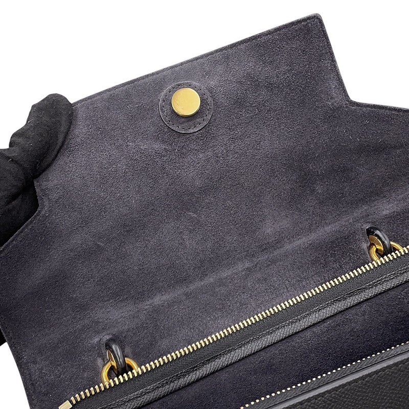 セリーヌ ハンドバッグ ベルトバッグ ミニ 176103 CELINE 2way 黒