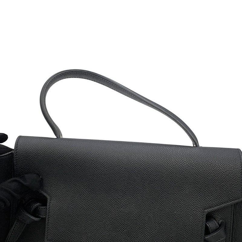セリーヌ ハンドバッグ ベルトバッグ ミニ 176103 CELINE 2way 黒