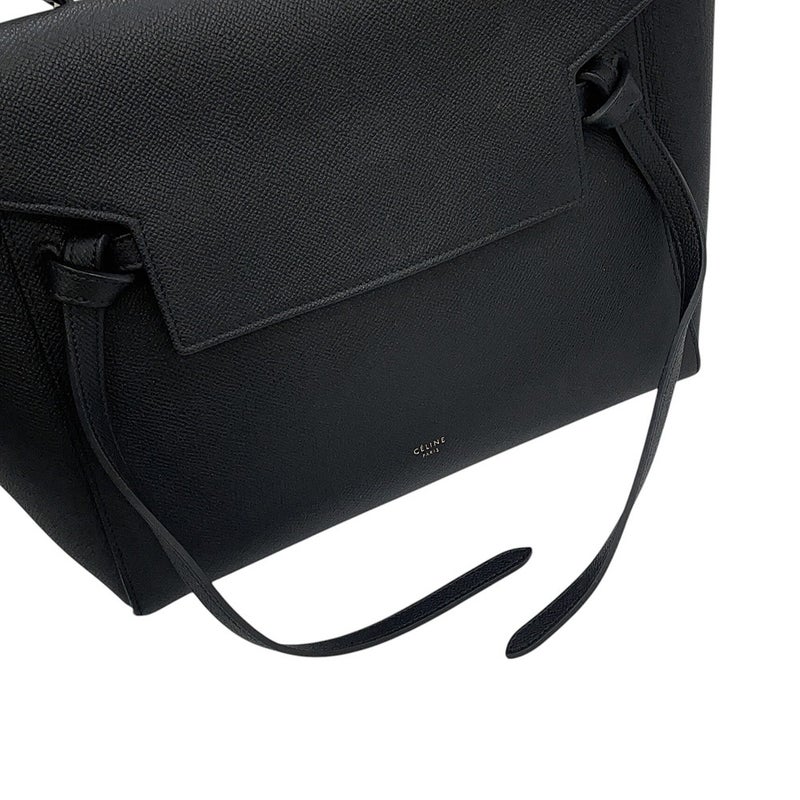 セリーヌ ハンドバッグ ベルトバッグ ミニ 176103 CELINE 2way 黒