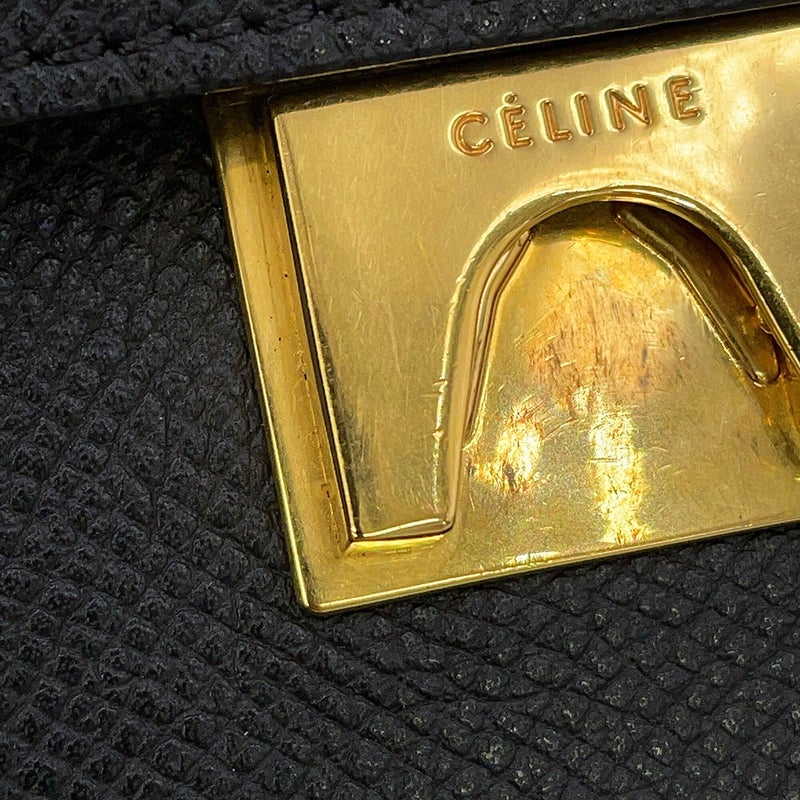 セリーヌ ハンドバッグ ベルトバッグ ミニ 176103 CELINE 2way 黒