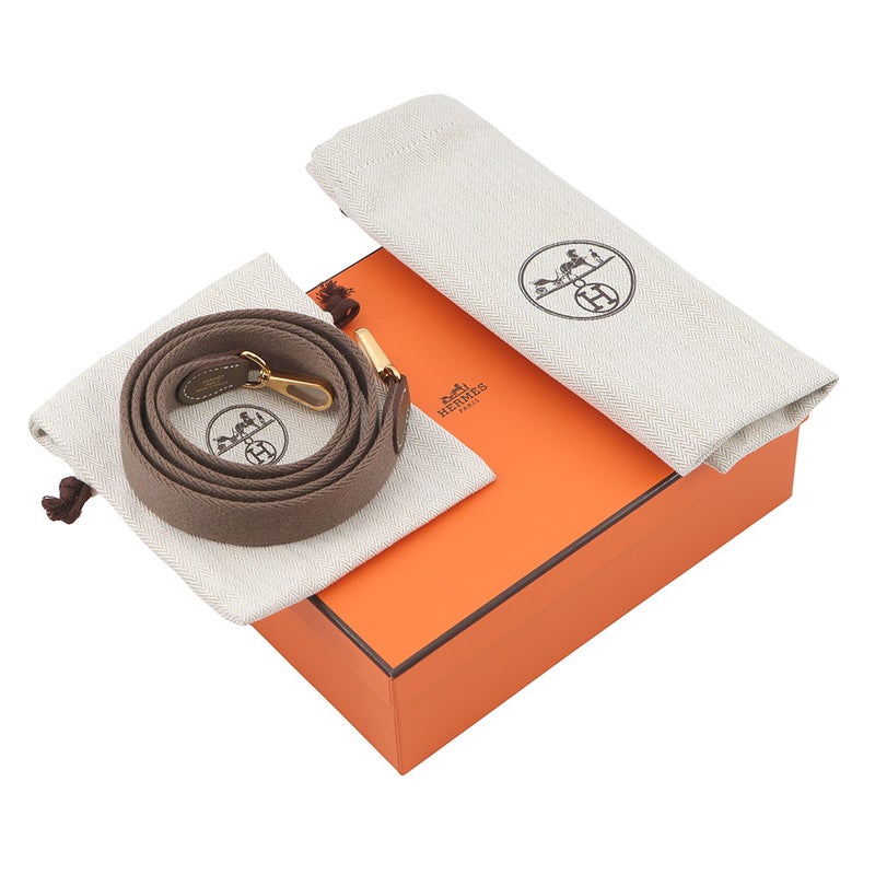 エルメス ショルダーバッグ エブリンTPM 111cm エトゥープ/ゴールド金具 トリヨンクレマンス G刻印 HERMES Evelyne