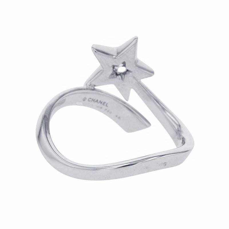 シャネル リング コメット リング ダイヤモンド K18WGホワイトゴールド リングサイズ49 J2861 CHANEL ジュエリー