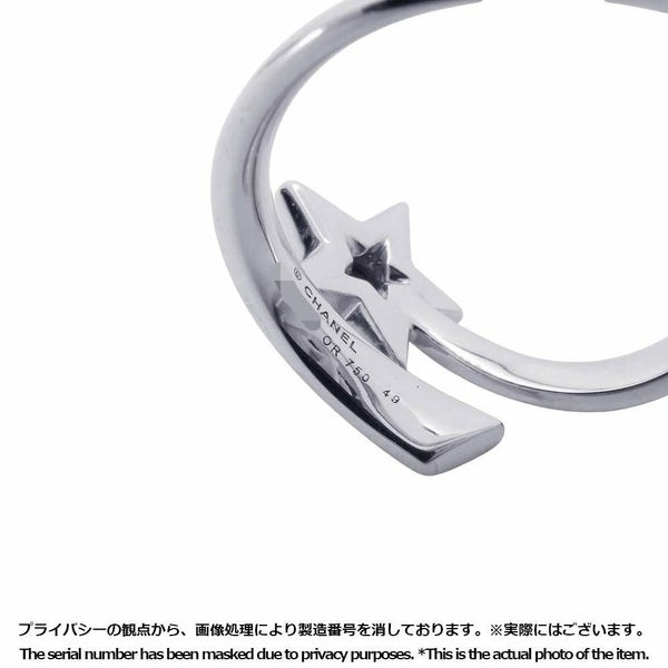 シャネル リング コメット リング ダイヤモンド K18WGホワイトゴールド リングサイズ49 J2861 CHANEL ジュエリー