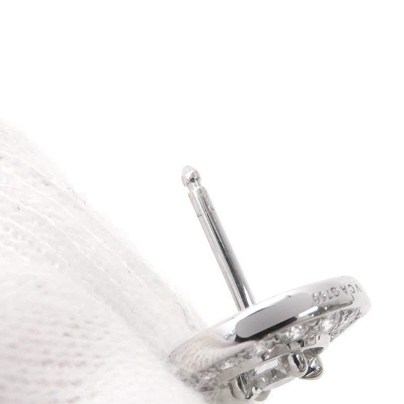 ヴァンクリーフ&アーペル ピアス ニドパラディ ダイヤモンド K18WGホワイトゴールド Van Cleef & Arpels