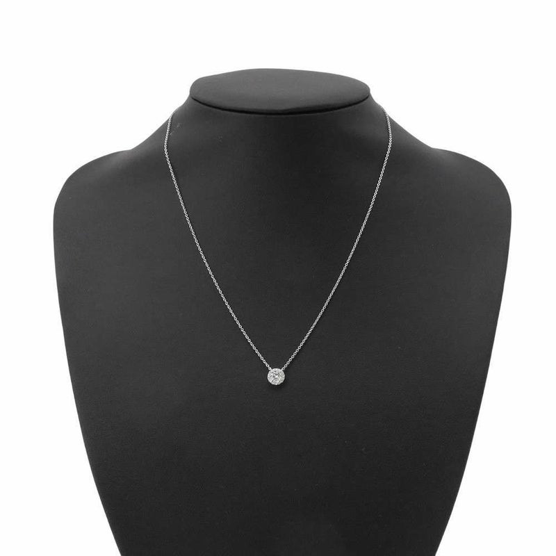 ティファニー ネックレス ソレスト ダイヤ ネックレス ダイヤ 0.31ct Pt950プラチナ Tiffany&Co. ペンダント ジュエリー 鑑定書付き
