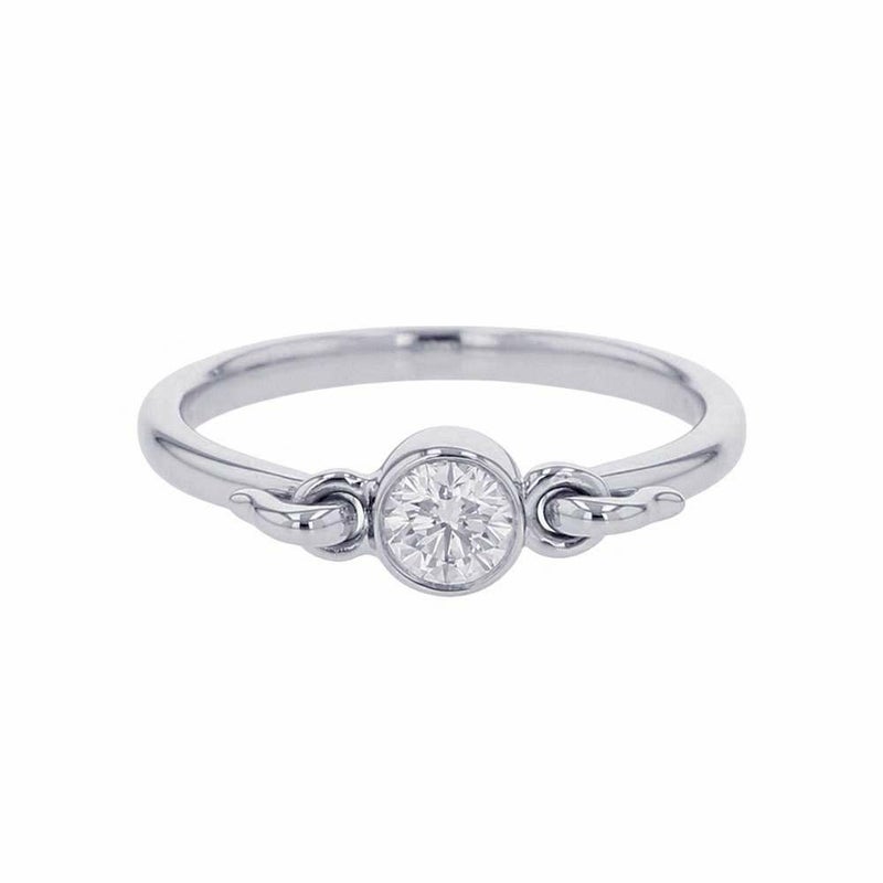 ティファニー リング スワン リング ダイヤモンド Pt950プラチナ リングサイズ約12号 Tiffany&Co. ジュエリー