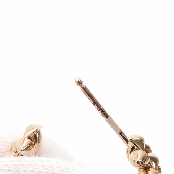 カルティエ ピアス クラッシュ ドゥ カルティエ イヤリング SM K18PGピンクゴールド B8301415 Cartier