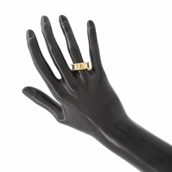 ヴァンクリーフ&アーペル リング ペルレ シニアチュール リング K18YG リングサイズ53 VCARO3Y600 Van Cleef & Arpels