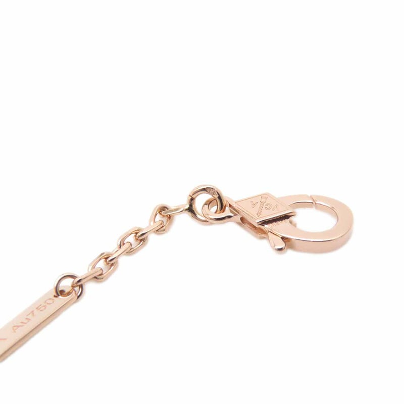 ヴァンクリーフ&アーペル ネックレス マジック アルハンブラ ロングネックレス 1モチーフ グレーマザーオブパール K18PG VCARP6I200