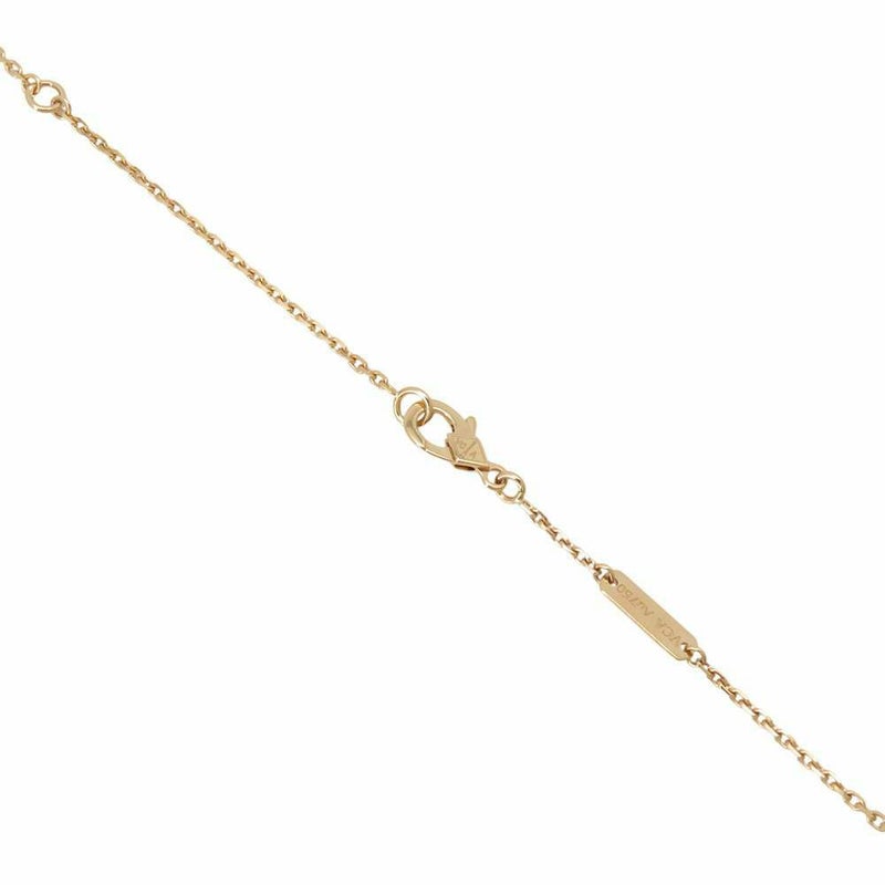 ヴァンクリーフ&アーペル ネックレス ヴィンテージ アルハンブラ ペンダント オニキス K18YGイエローゴールド VCARA45800