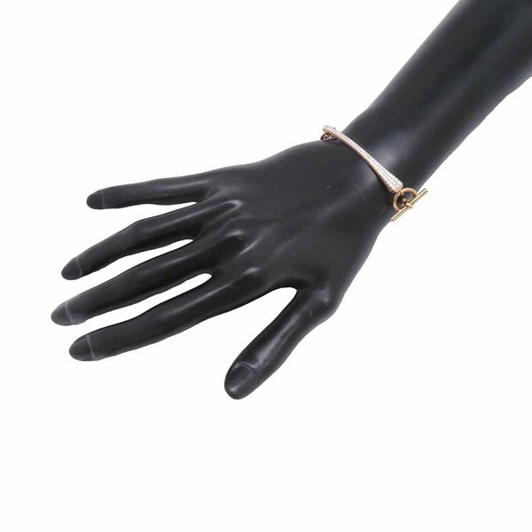 エルメス ブレスレット クルー・ド・フォルジュ ダイヤモンド 227P 1.23ct K18PGピンクゴールド サイズST HERMES