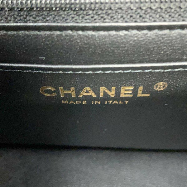 シャネル チェーンショルダーバッグ ミニ マトラッセ 20 ココマーク ラムスキン A69900 CHANEL ミニ フラップ 黒