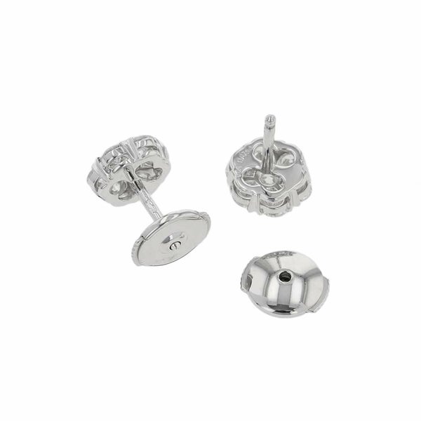 ヴァンクリーフ&アーペル ピアス フルーレット ピアス ダイヤモンド 14P K18WGホワイトゴールド Van Cleef & Arpels
