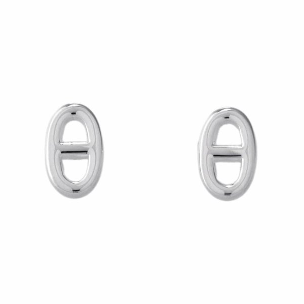 エルメス ピアス シェーヌダンクルモチーフ SV925 HERMES ジュエリー スタッドピアス