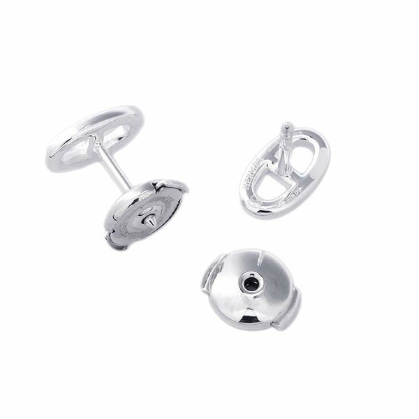 エルメス ピアス シェーヌダンクルモチーフ SV925 HERMES ジュエリー スタッドピアス
