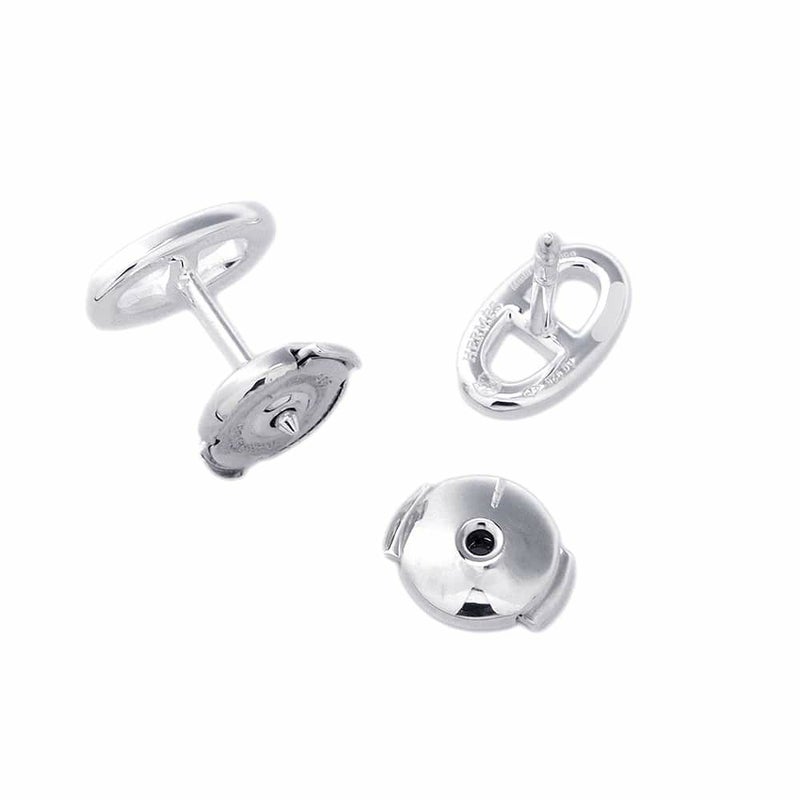 エルメス ピアス シェーヌダンクルモチーフ SV925 HERMES ジュエリー スタッドピアス