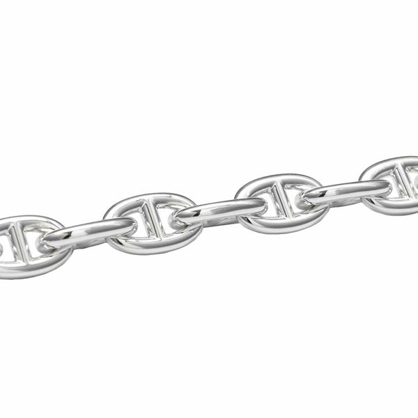 エルメス ブレスレット シェーヌダンクルMM 16コマ SV925シルバー HERMES ジュエリー