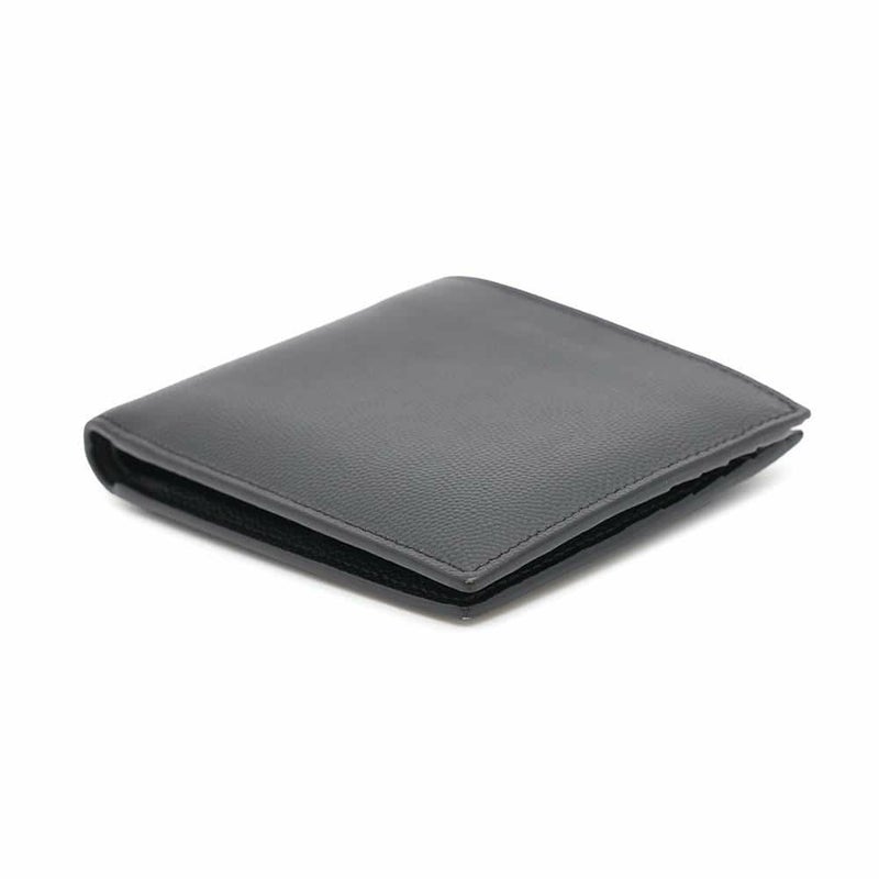 サンローランパリ 二つ折り財布 レザー 396307 SAINT LAURENT PARIS 財布 黒