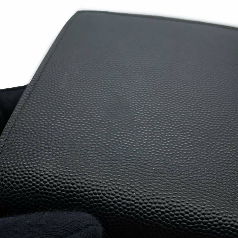 サンローランパリ 二つ折り財布 レザー 396307 SAINT LAURENT PARIS 財布 黒